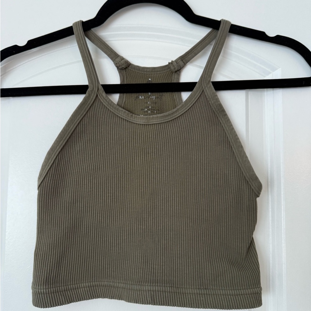 Happiness Runs FP Movement Olive Ribbed